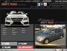 Tablet Screenshot of amityroadautosales.com